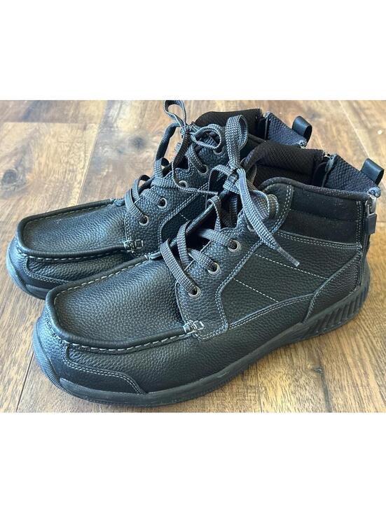 Orthofeet Other - OrthoFeet Ryder black boot men’s shoe size 10 Extra Wide 4E Leather Excellent!!